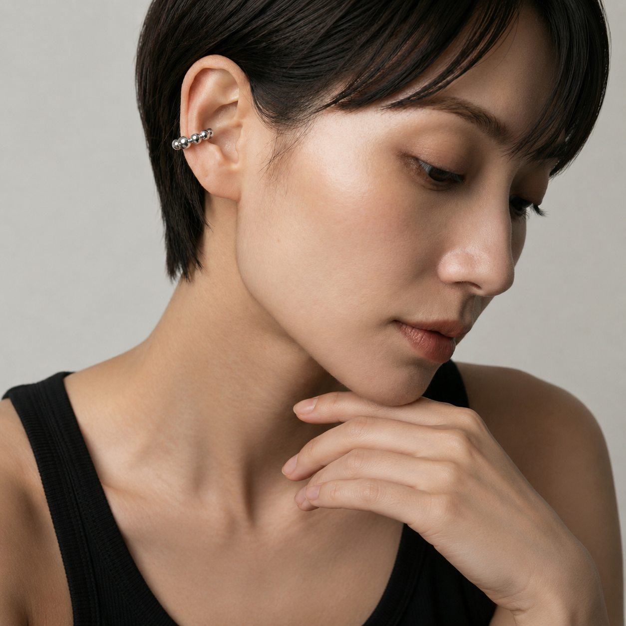 Alexa Ear Cuff - Silver