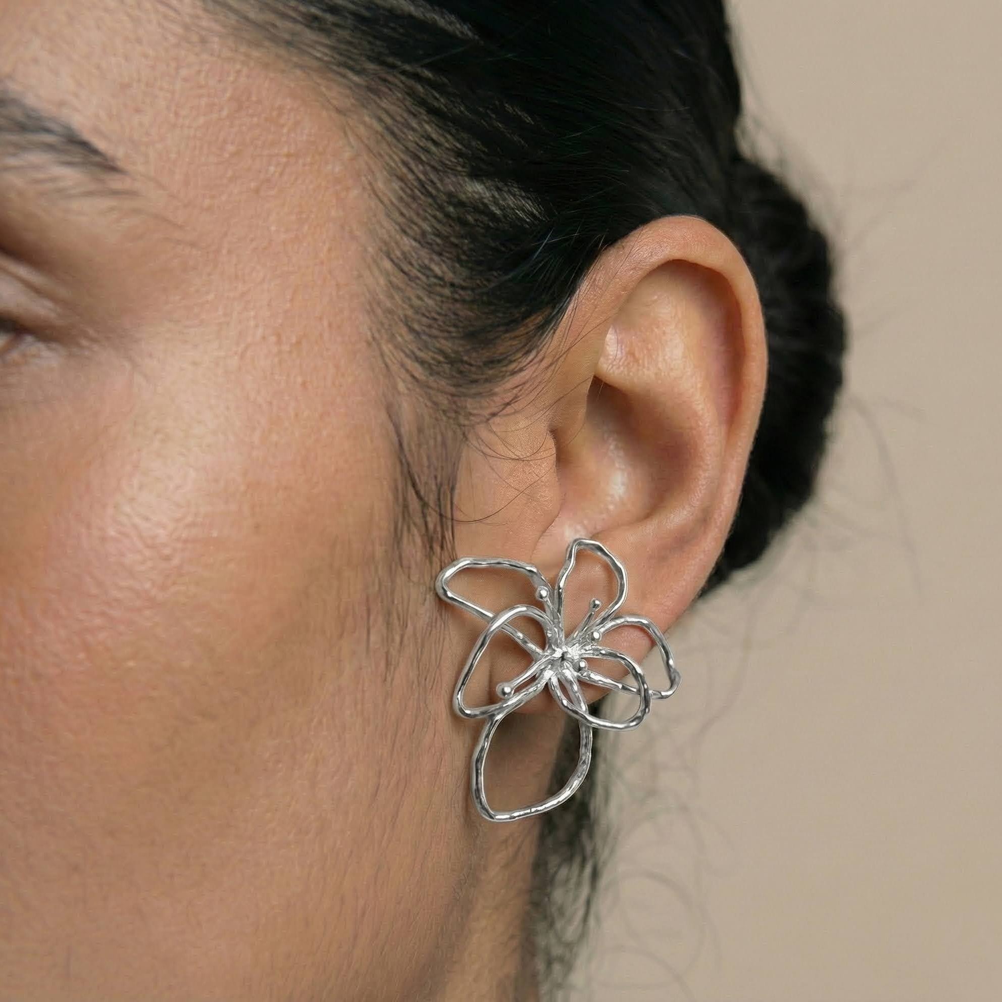Ora Earrings - Silver