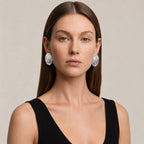 Palermo Stud Earring - Silver