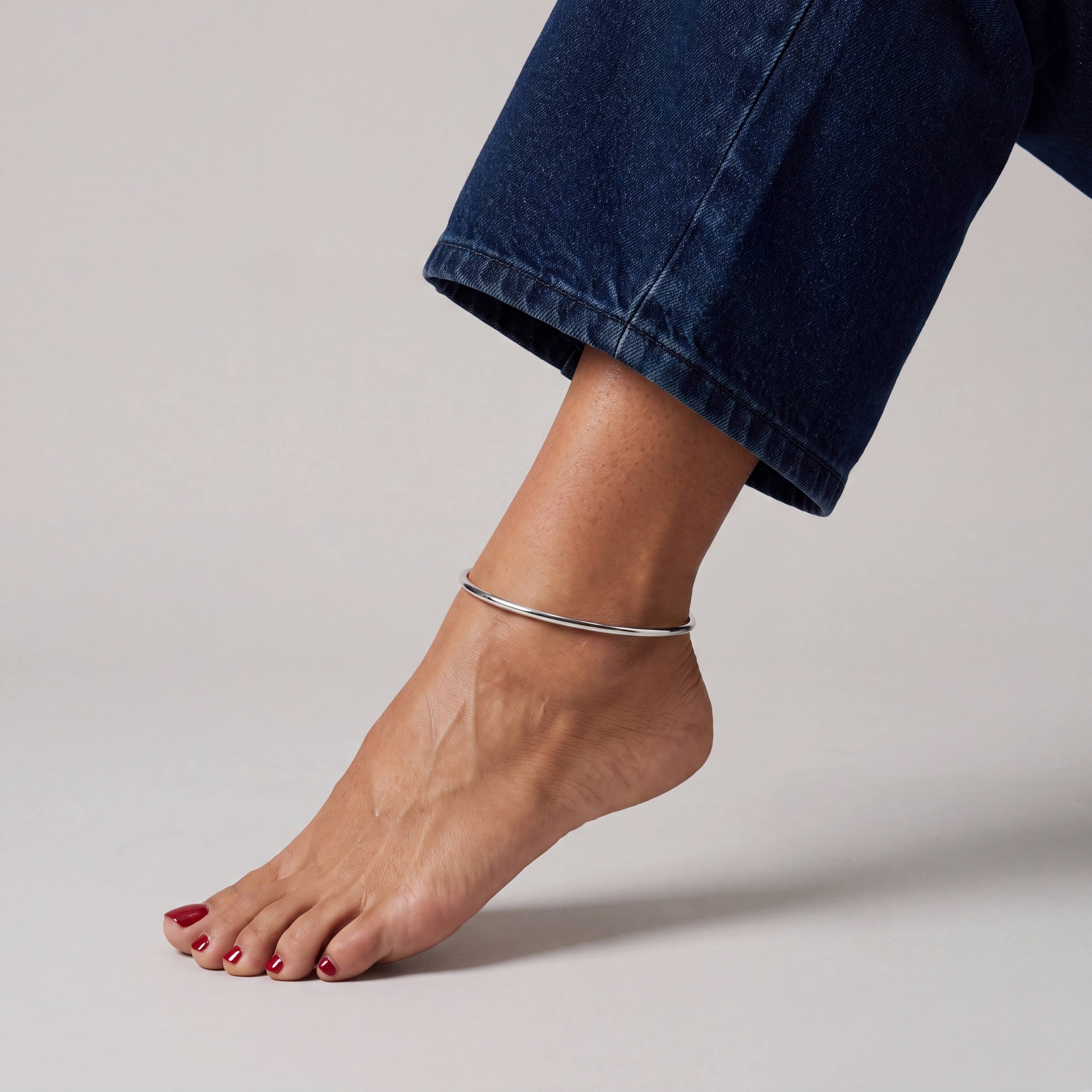 Blaire Anklet - Silver