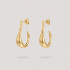 Swan Drop Earrings
