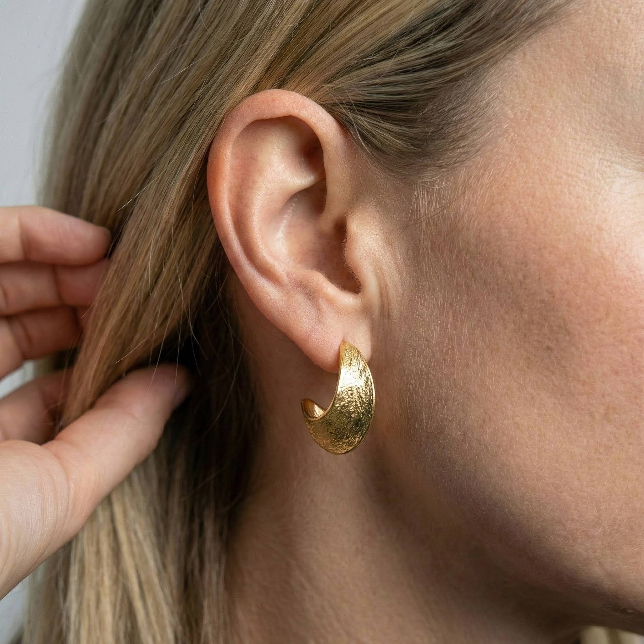 Fortune Hoop Earrings