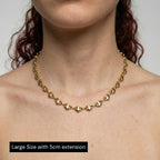 Amore Puff Mariner Chain Necklace