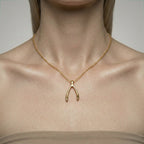 Trevi Wishbone Necklace