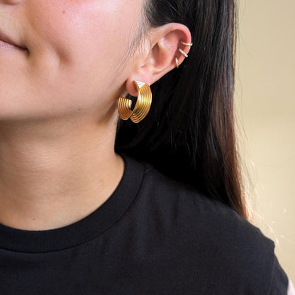 Stella Hoop Earrings